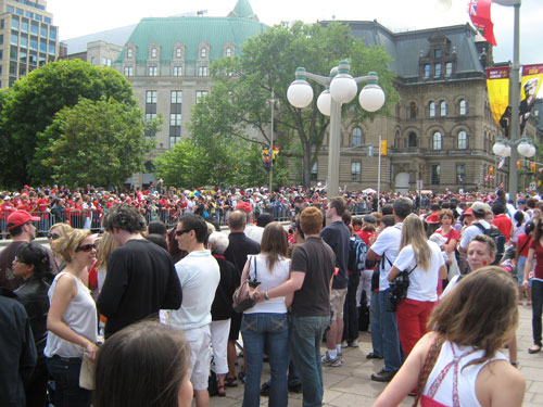 Canada Day 2010 crowd people